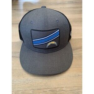 New Era 59 FIFTY  San Diego Chargers Cap Hat Gray Mesh SnapBack NWT or EUC?
